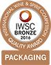 IWSC Bronze Packaging Award 2016