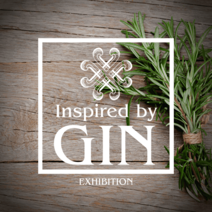 Inspired by Gin exhibition logo