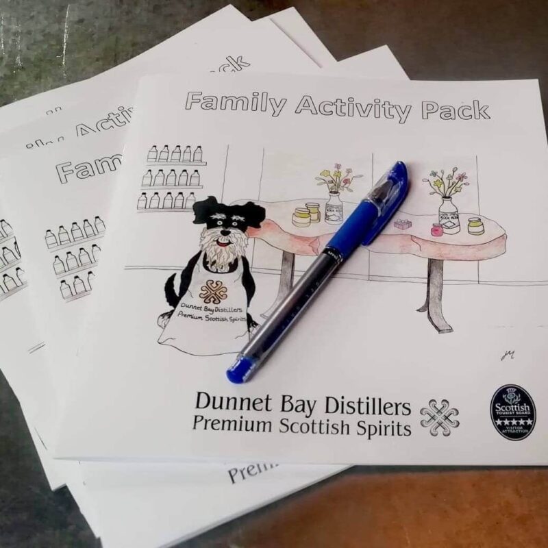 Dunnet Bay Distillery - Kids Activity Pack