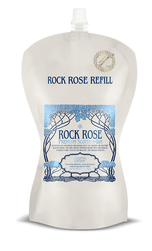 Rock Rose Gin Original Edition Refill Pouch