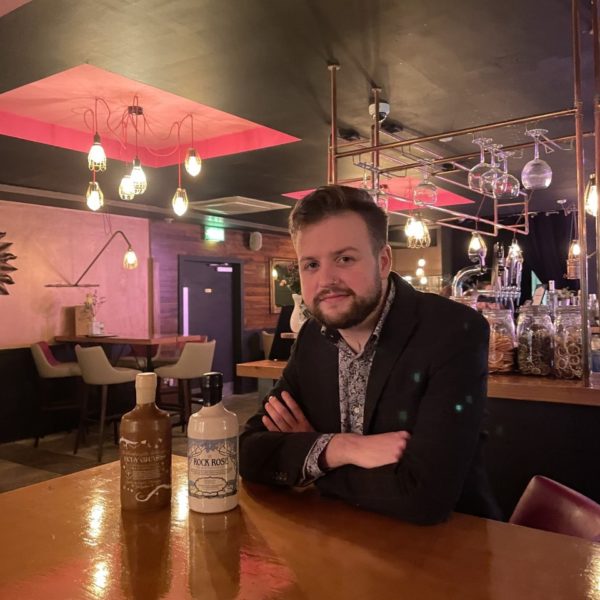 Portrait of Jamie Tullis, Bar Manager at BeGin bar in Glasgow