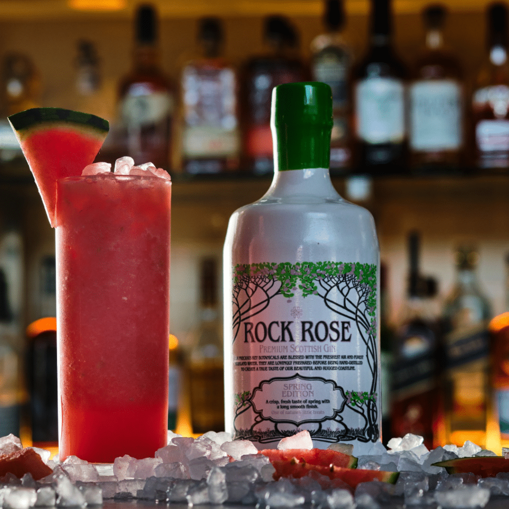 Rock Rose Gin Spring Edition, Lime, Mint, Watermelon