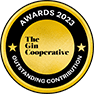 The Gin Cooperative Outstanding Contribution 2023 awarded to Dunnet Bay Distillers